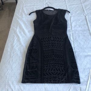 Black cocktail dress